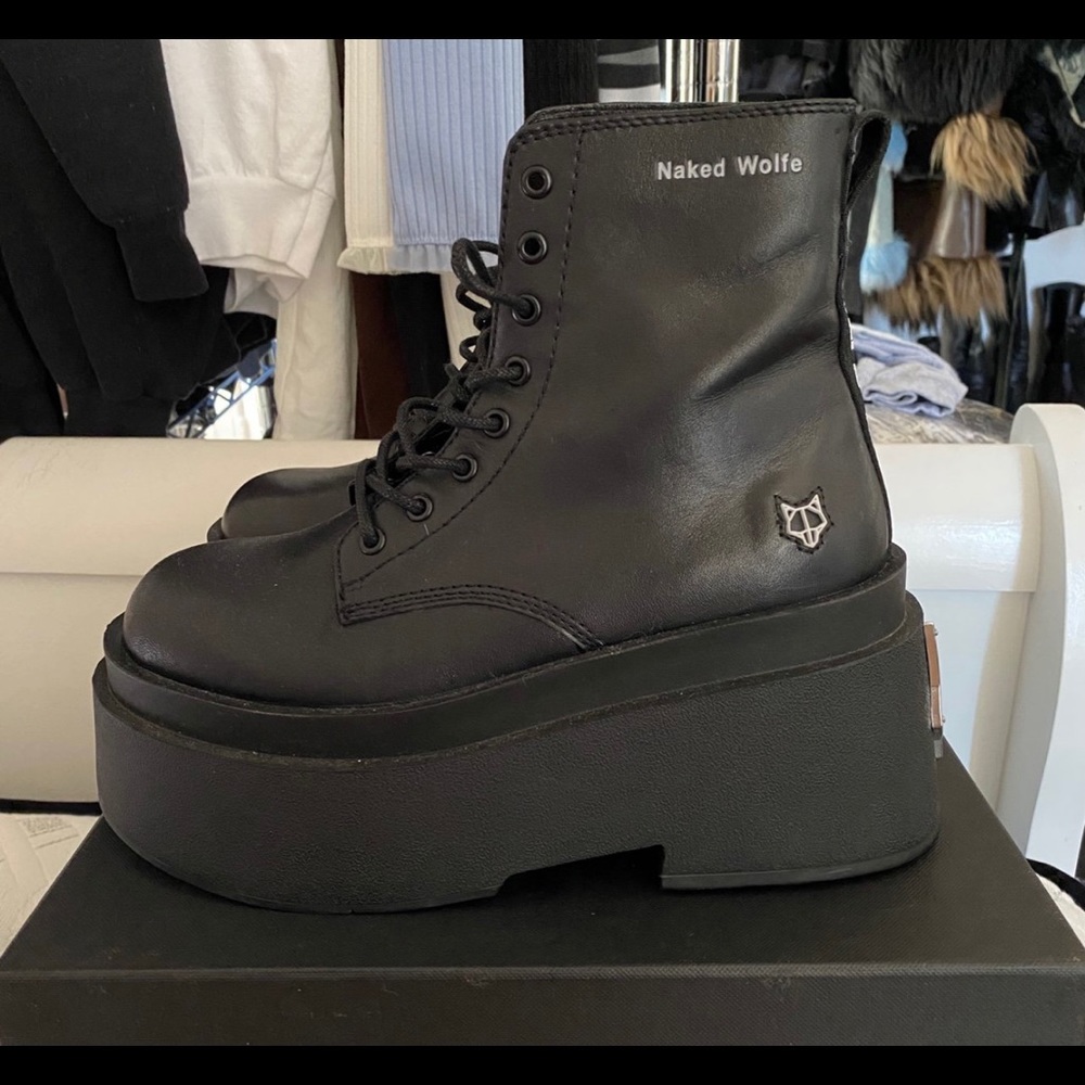BRAND NEW Naked Wolfe Saturn boots 37